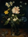 Naturaleza muerta con flores en vaso flamenco Jan Brueghel el Viejo